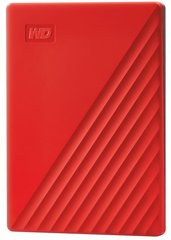Портативний жорсткий диск WD 4TB USB 3.2 Gen 1 My Passport Red WDBPKJ0040BRD-WESN фото