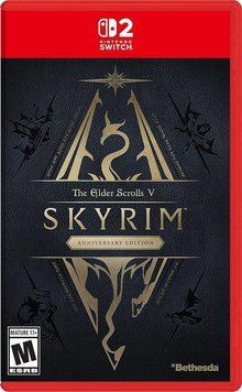 Games Software Гра консольна Switch 2 The Elder Scrolls V: Skyrim Anniversary Edition, картридж 1199004 фото