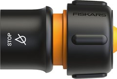 Коннектор для шланга Fiskars Watering SOL 3/4" з автостопом 1027084 фото