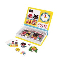 Магнітная книга Janod Вчимося називати час J02724 - купити в інтернет-магазині Coolbaba Toys