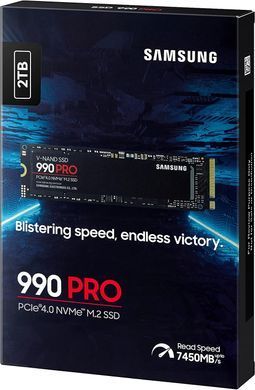Samsung Накопитель SSD M.2 2TB PCIe 4.0 990PRO MZ-V9P2T0BW фото