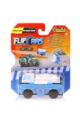 Flip Cars Машинка-трансформер 2 в 1 Водовоз и Внедорожный пикап EU463875-13 фото