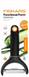 Fiskars Овощечистка горизонтальная Functional Form, с подвижным лезвием, 23см, нержавеющая сталь, пластик, черный