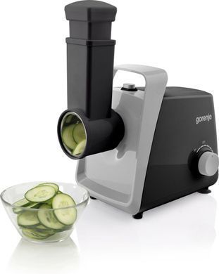 Gorenje Мясорубка, 1600Вт, 2,2кг/мин, 2 решетки, пластик+металл, черный MG1601SB фото