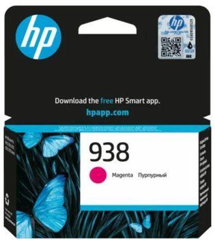 HP Картридж No.938 OfficeJet Pro 9110b/9120/9120b/9130/9130b/9700/9700e Magenta (800 стор) 4S6X6PE фото