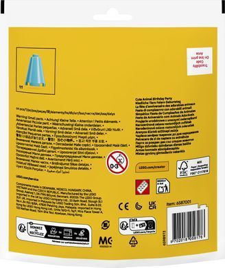 LEGO Конструктор LEGO recruitment Creator Чарівна вечірка тваринок до дня народження 30715 фото