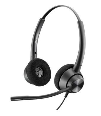 Poly Гарнитура компьютерная стерео On-ear EncorePro 320, USB-A, всенаправленный, черный 767G0AA фото