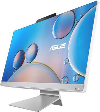 ASUS Комп'ютер персональний моноблок M3702WFAT-WPF0030 27" FHD AG Touch, AMD R5-7520U, 8GB, F1TB, UMA, WiFi, кл+м, Без ОС, білий 90PT03M1-M00WA0 фото