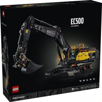 LEGO Конструктор Technic Екскаватор Volvo EC500 Hybrid 42215 фото