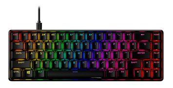HyperX Клавіатура механічна Alloy Origins 65 67key, Red, USB-A, EN/UA, RGB, чорний 4P5D6AA фото