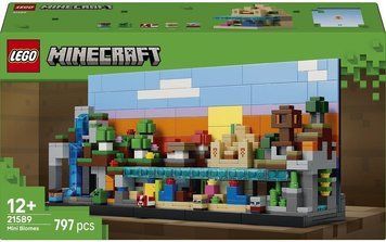 LEGO Конструктор LEGO Minecraft Мінібіоми 21589 фото