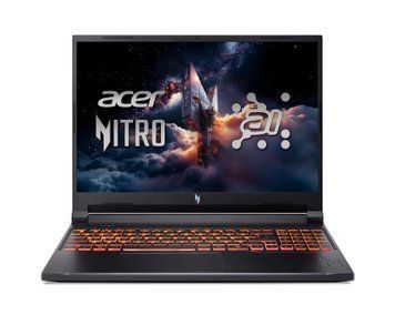 Acer Ноутбук Acer Nitro V 16 ANV16-42 16" WUXGA IPS, AMD R5-240, 16GB, F1TB, NVD4050-6, Lin, чорний NH.U1JEU.008 фото
