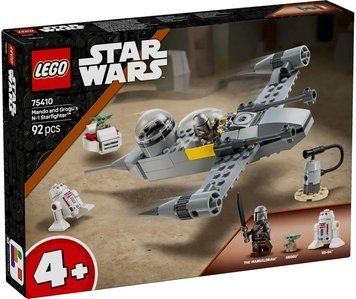 LEGO Конструктор LEGO Star Wars Зоряний винищувач N-1 Мандо й Ґроґу 75410 фото
