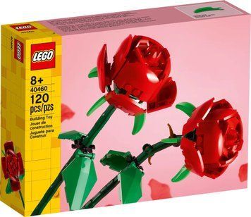 LEGO Конструктор Iconic Троянди 40460 фото