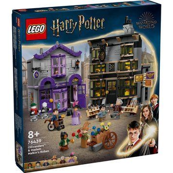 LEGO Конструктор Harry Potter Магазины Оливандера и мантий от Мадам Малкин 76439 фото