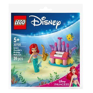 LEGO Конструктор recruitment Disney Princess Музичні розваги Аріель і Флаундера з нагоди дня народження 30720 фото