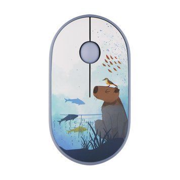 2E Миша MF300 CAPYBARA:SWIM Silent WL BT, синій 2E-MF300WCAPIBARABL фото