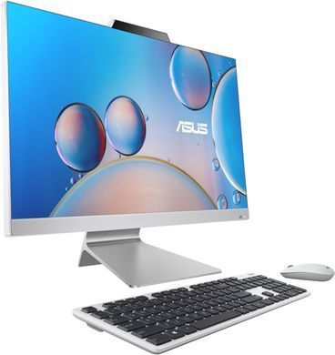 ASUS Комп'ютер персональний моноблок M3702WFAT-WPF0030 27" FHD AG Touch, AMD R5-7520U, 8GB, F1TB, UMA, WiFi, кл+м, Без ОС, білий 90PT03M1-M00WA0 фото