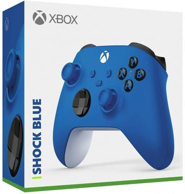 Microsoft Геймпад Xbox BT, синий QAU-00009 фото