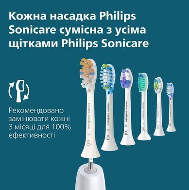 Philips Щетка зубная электр. Sonicare 7100 Series, 62т. колеб/мин, насадок-1, футляр, белый HX7420/01 фото