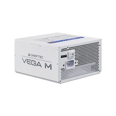 Chieftec Блок живлення Vega M White (1000W), >90%, 80+ Gold PPG-1000-CW фото
