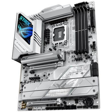 ASUS Материнcька плата ROG STRIX Z890-A GAMING WIFI s1851 Z890 4xDDR5 M.2 DP HDMI Wi-Fi BT ATX білий 90MB1I90-M0EAY0 фото