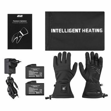 2E Tactical Перчатки с подогревом Touch Plus Black, размер M/L 2E-HGTPLM-BK фото