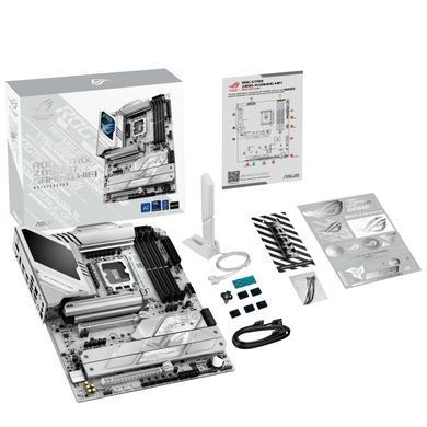 ASUS Материнcька плата ROG STRIX Z890-A GAMING WIFI s1851 Z890 4xDDR5 M.2 DP HDMI Wi-Fi BT ATX білий 90MB1I90-M0EAY0 фото
