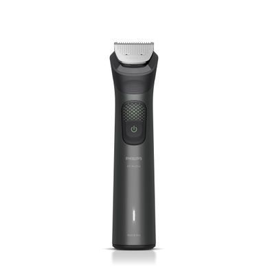 Philips Тример Philips Series 9000, для обличчя, голови, тіла, акум., насадок-19, OneBlade в компл., сталь, сірий MG9556/15 фото