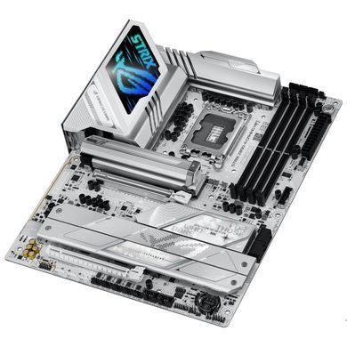 ASUS Материнcька плата ROG STRIX Z890-A GAMING WIFI s1851 Z890 4xDDR5 M.2 DP HDMI Wi-Fi BT ATX білий 90MB1I90-M0EAY0 фото