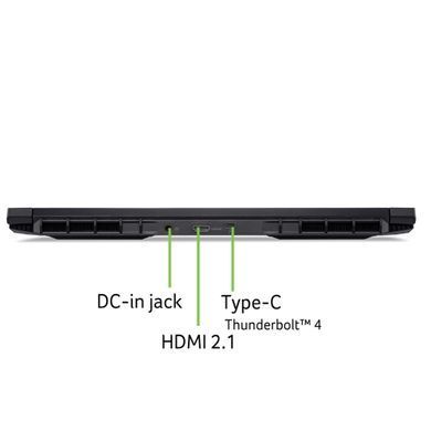 Acer Ноутбук Acer Nitro V 16 ANV16-72 16" WQXGA IPS, Intel 9-270H, 32GB, F1TB, NVD5070-8, Lin, чорний NH.QZREU.008 фото
