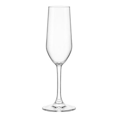 Набор бокалов Bormioli Rocco Nadia Cal Champagne для шампанского, 205мл, h-224см, 4шт, стекло 126281GRB021990 фото