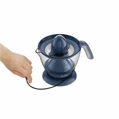 Tefal Tefal juicer Morning Blue citrus-press, 25W, bowl-0.8L, plastic, blue ZP2M04E0 фото