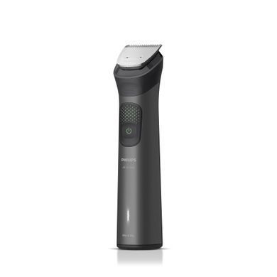 Philips Тример Philips Series 9000, для обличчя, голови, тіла, акум., насадок-19, OneBlade в компл., сталь, сірий MG9556/15 фото