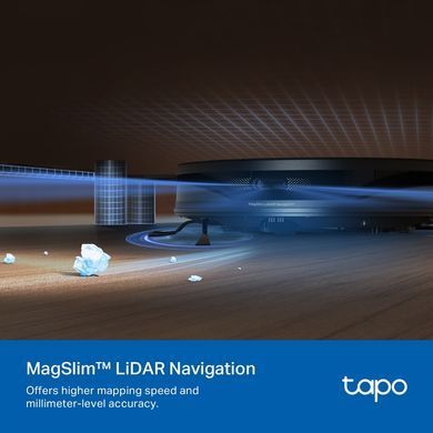 TP-Link Робот-пылесос TAPO RV 20 MAX LIDAR с поддержкой влажной уборки + док-станция TAPO-RV20-MAX-PLUS фото