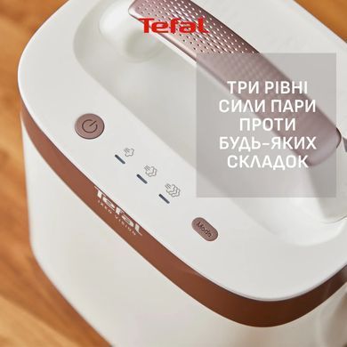 Tefal Tefal ironing Solutions IXEO Vision, 2200W, 1200ml, steam boost -200g, vert. steaming, ceramic soleplate, white QT1811E0 фото