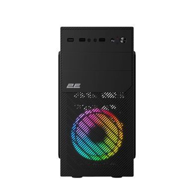 Корпус 2E Basis RD850, без БП, 1xUSB3.0, 2xUSB2.0, 1x120mm ARGB, Acrylic Side Panel, mATX, черный 2E-RD850 фото