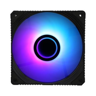 Корпусный вентилятор 2E Gaming Air Cool Infinity ACF120IW-ARGB, 120mm, 1200rpm, 3pin, 3pin+5VAura, 23dBa 2E-ACF120IW-ARGB фото