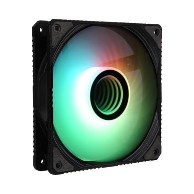 Корпусный вентилятор 2E Gaming Air Cool Infinity ACF120IW-ARGB, 120mm, 1200rpm, 3pin, 3pin+5VAura, 23dBa 2E-ACF120IW-ARGB фото