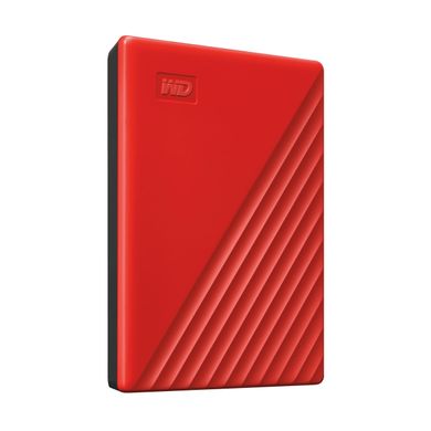 Портативный жесткий диск WD 4TB USB 3.2 Gen 1 My Passport Red WDBPKJ0040BRD-WESN фото