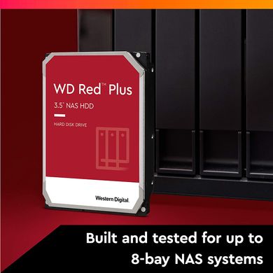 Жесткий диск WD 8TB 3.5" 5640 128MB SATA Red Plus NAS WD80EFZZ фото
