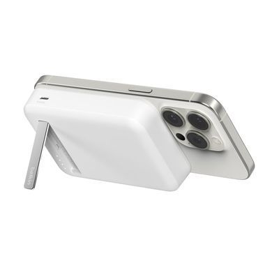 Belkin Акумулятор портативний літій-іонний Power Bank 8000мА&middot;год, 15Вт, MagSafe Qi2, білий BPD007BTWH фото
