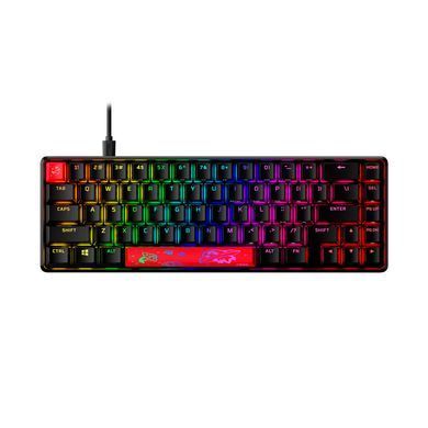 HyperX Клавіатура механічна Alloy Origins 65 67key, Red, USB-A, EN/UA, RGB, чорний 4P5D6AA фото