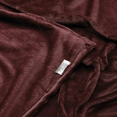 ARDESTO Плед Flannel 160х200см, 100% полиэстер, бургунди