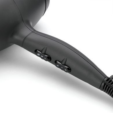 BaByliss Фен Super Light Pro, 2000Вт, 3 режими, HTDC мотор, тонкий концентратор 6 мм, чорний 5910E фото