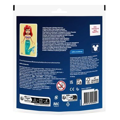 LEGO Конструктор &laquo;Рекрутинг&raquo; Disney Princess: Музыкальные развлечения Ариэль и Флаундера в честь дня рождения 30720 фото