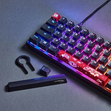 HyperX Клавіатура механічна Alloy Origins 65 67key, Red, USB-A, EN/UA, RGB, чорний 4P5D6AA фото