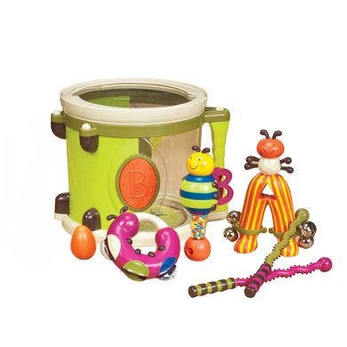 Музична іграшка - ПАРАМ-ПАМ-ПАМ (7 інструментів, у барабані) BX1007Z фото