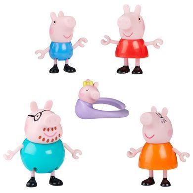 Набір фігурок PEPPA FIGURINES &ndash; ВЕЛИКА РОДИНА ПЕППИ G0506 фото
