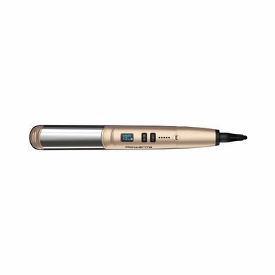 Rowenta Випрямляч Glam & Shine 2в1, темп.режимів-8, 140-210С, дисплей, кераміка, золотий SF4641F0 фото